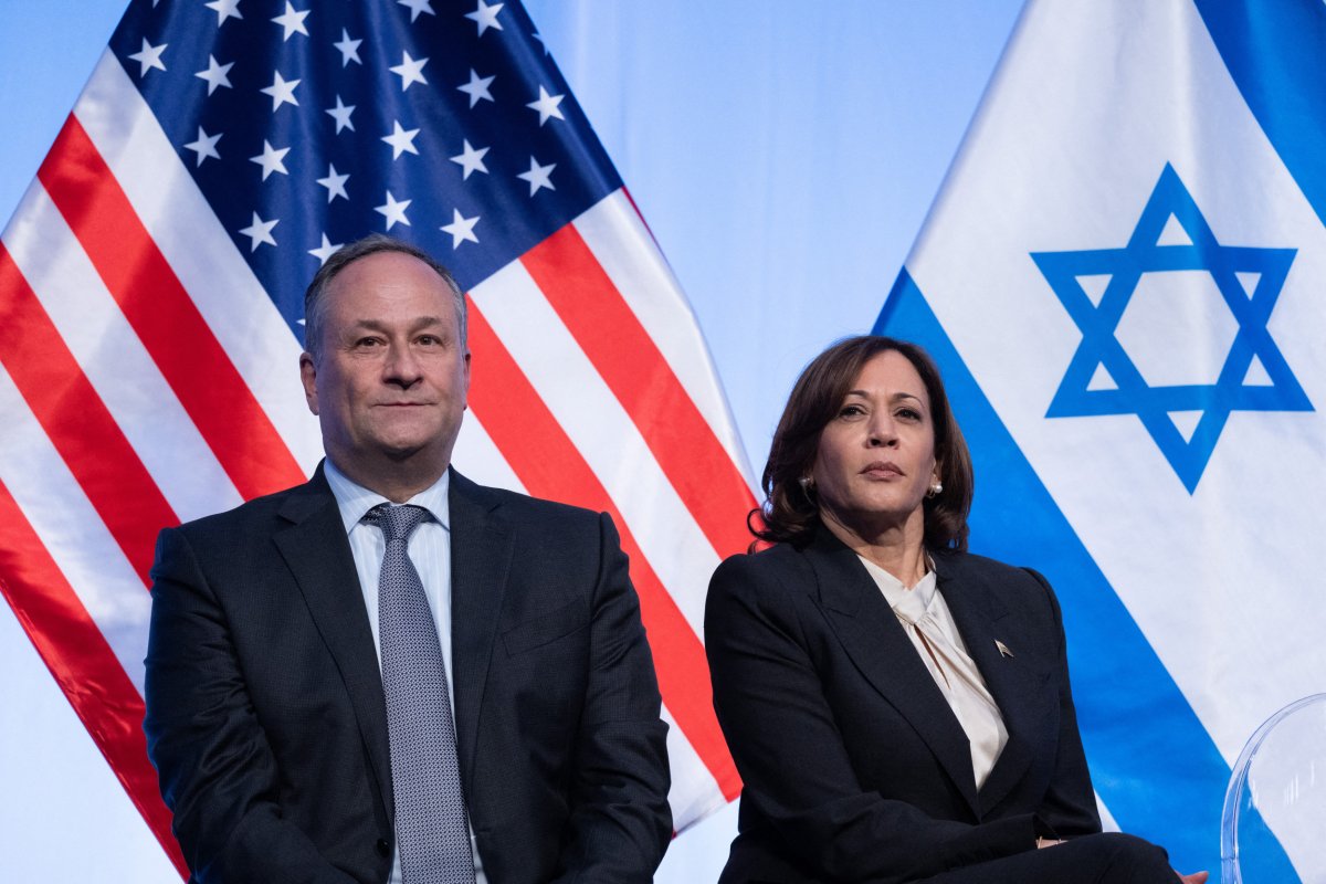 Doug Emhoff and Kamala Harris