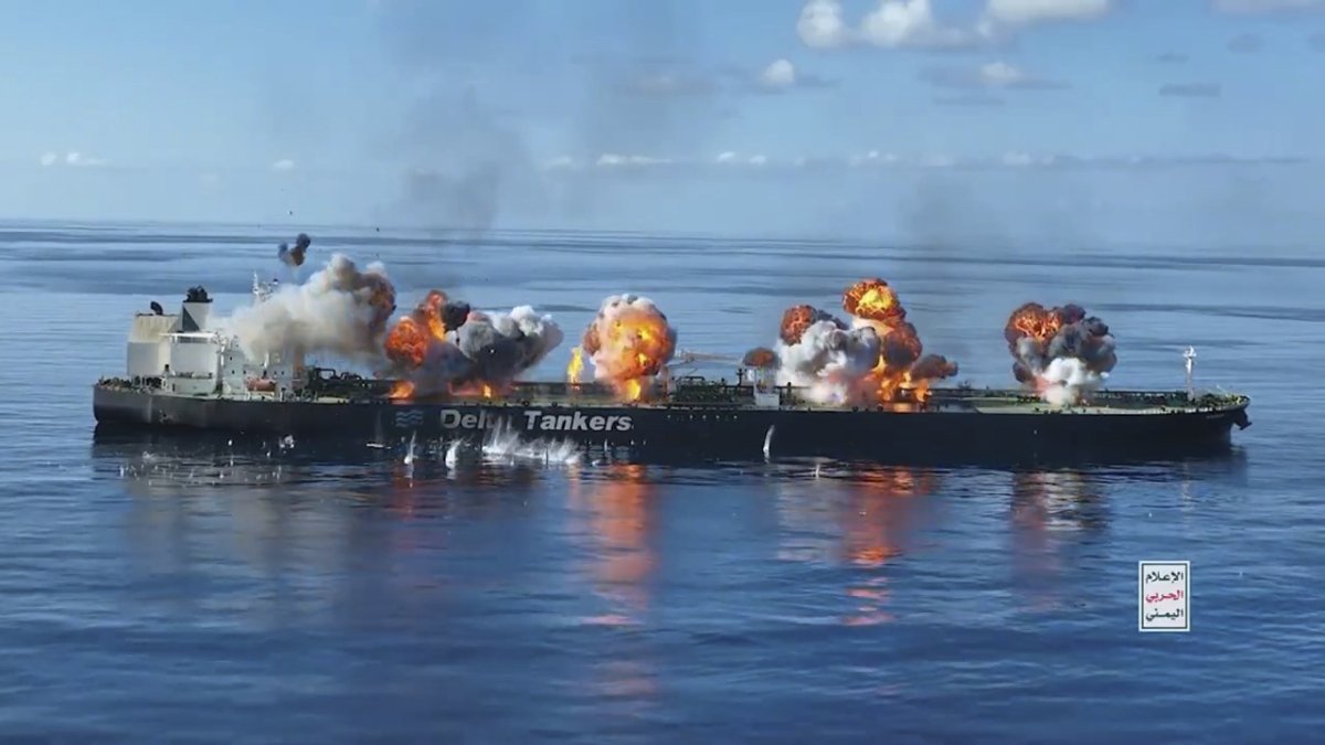 Houthi Red Sea Explosion