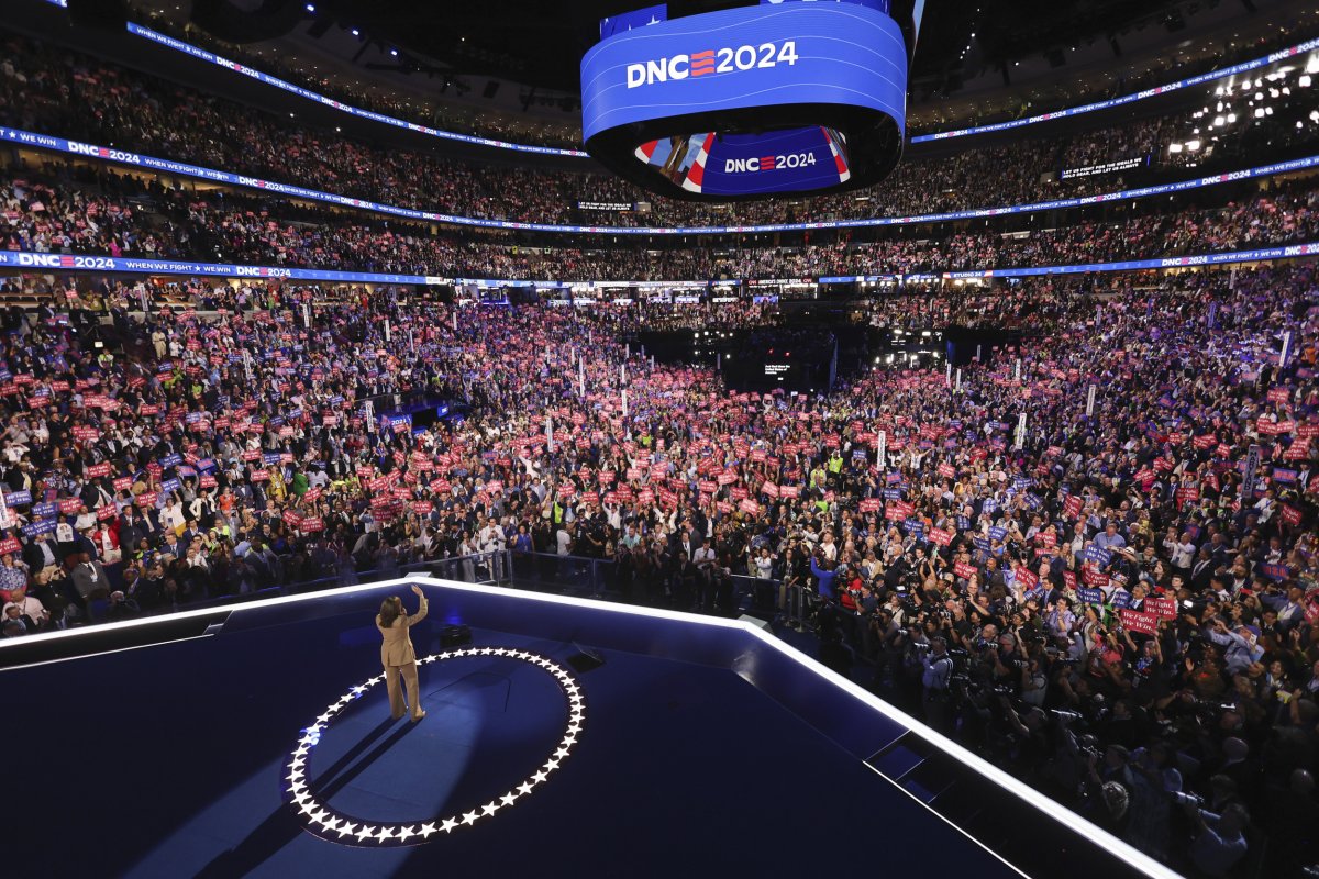 Kamala Harris at the DNC 2024
