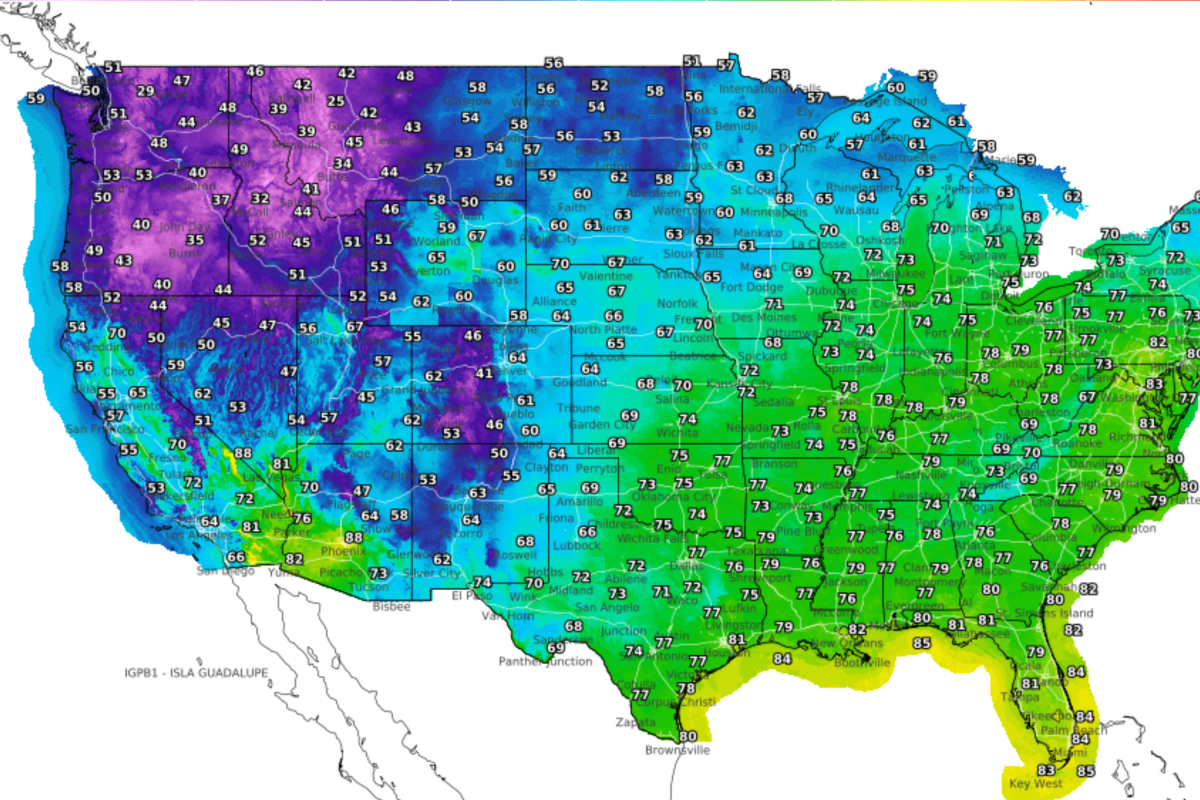 NWS map