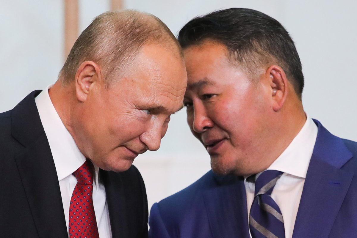 Putin Mongolia