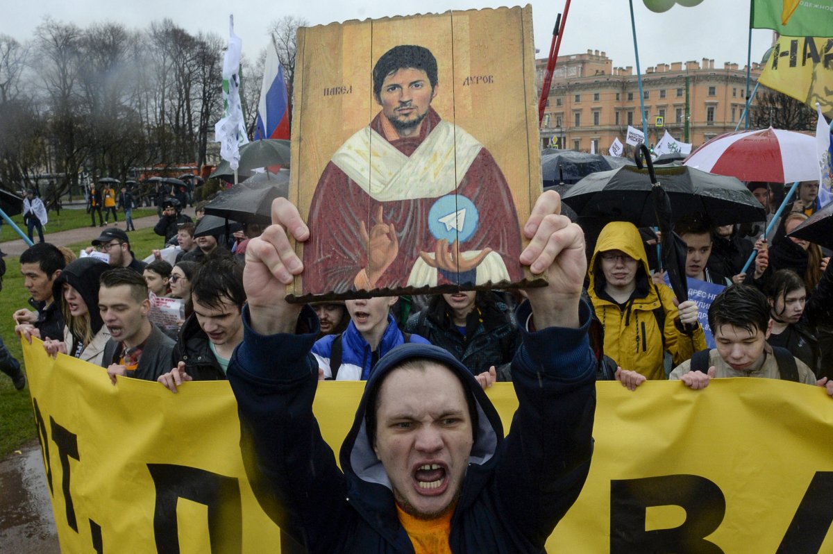 Saint Petersburg Free Speech Protests
