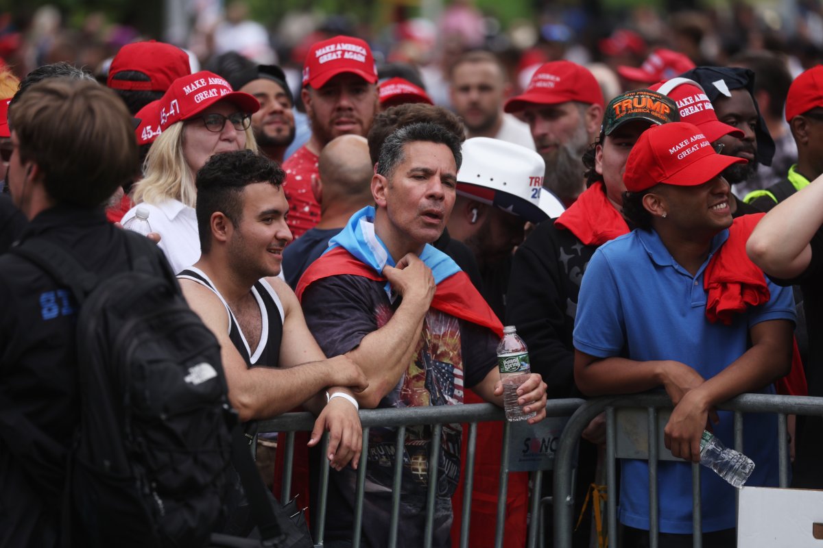 Trump fans Bronx