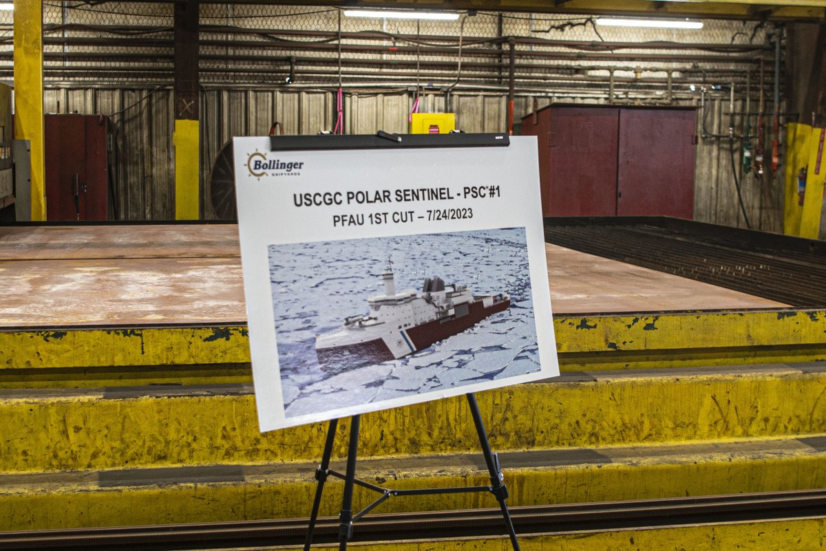 US Coast Guard Builds Polar Security Cutter