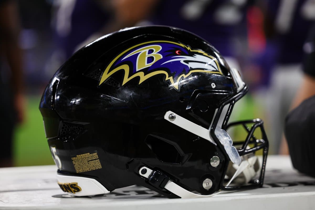 What’s the Decal on the Back of the Baltimore Ravens’ Helmets?