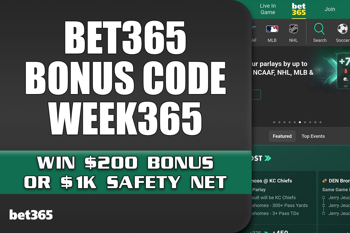 Bet365 Bonus Code WEEK365: Tackle TNF, Week 2 with $200 Bonus or $1K Bet