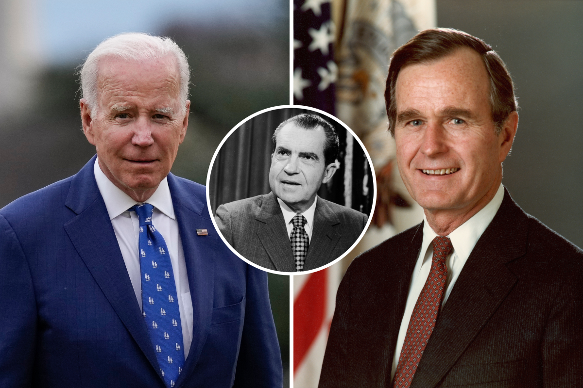 Biden, Nixon and Bush