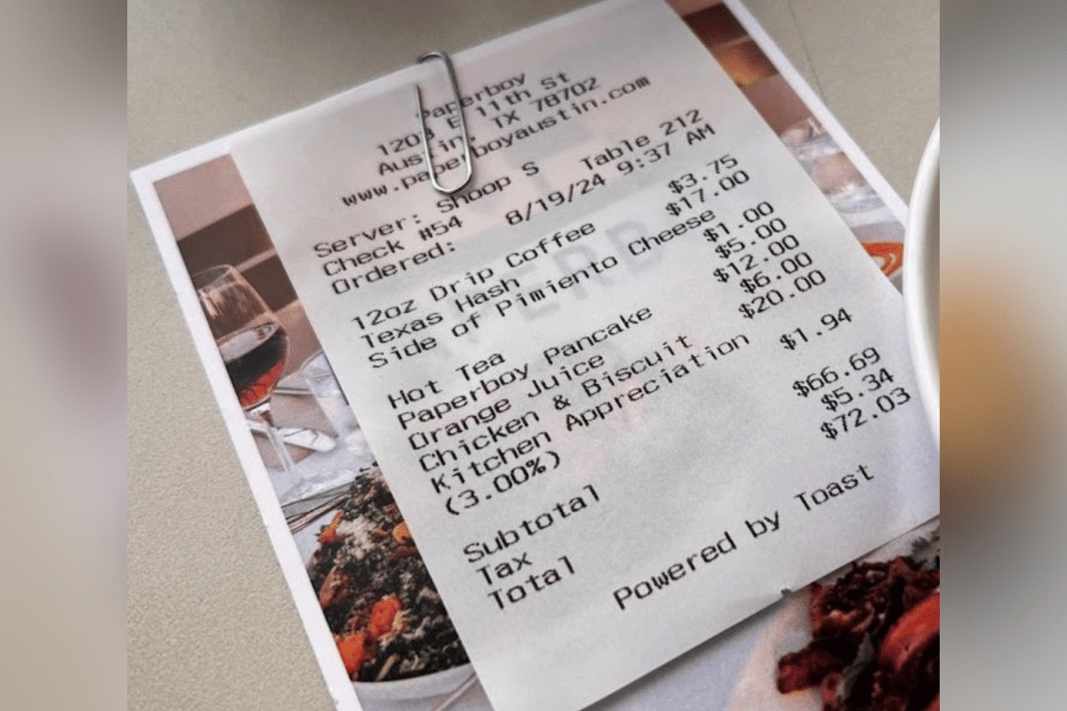 Woman Furious Over ‘Appreciation’ Fee Added to Her Restaurant Bill