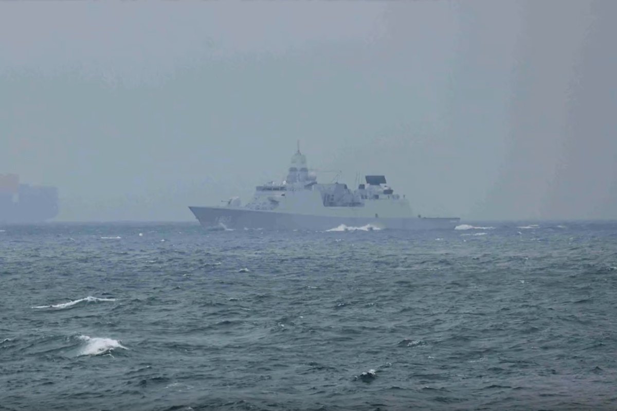 China Shadows Dutch Frigate 