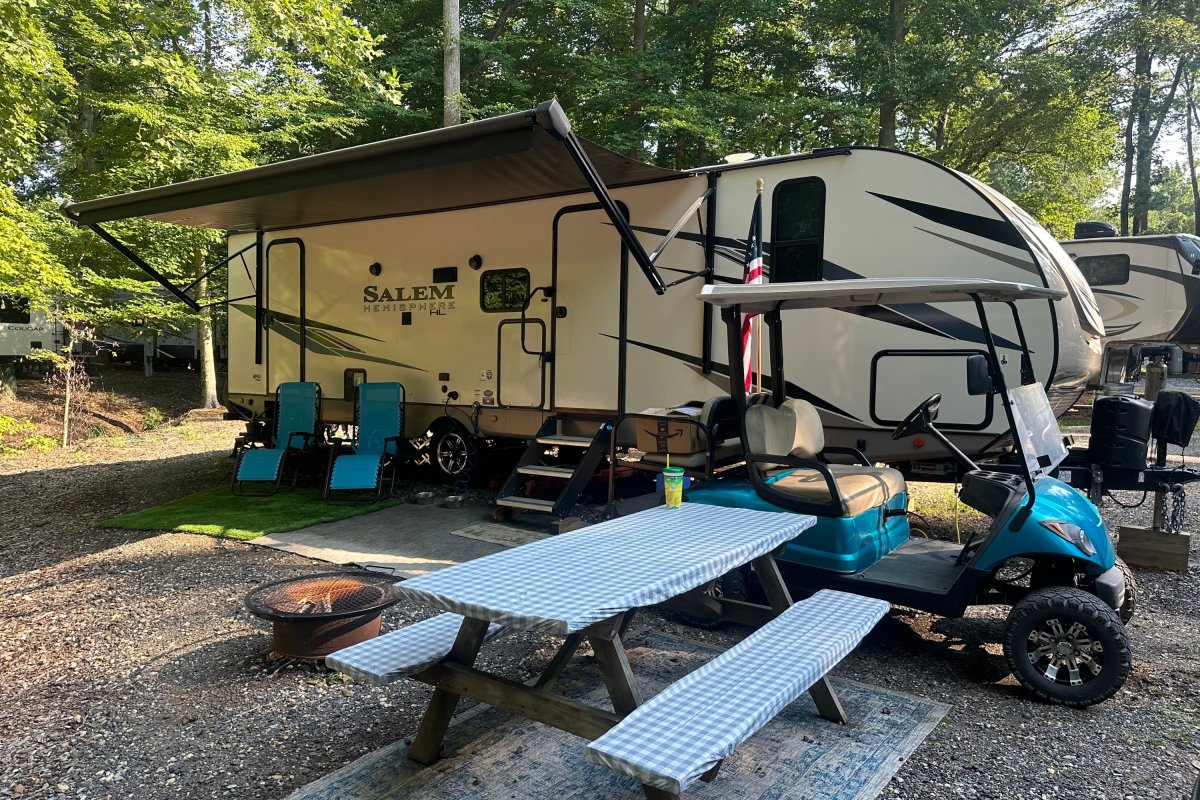 Courtney Garaguso family RV camper