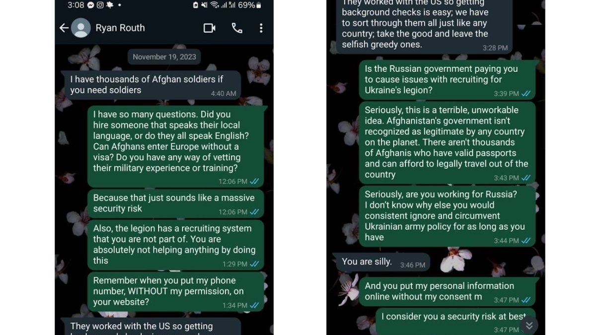 Evelyn Aschenbrenner and Ryan Wesley Routh