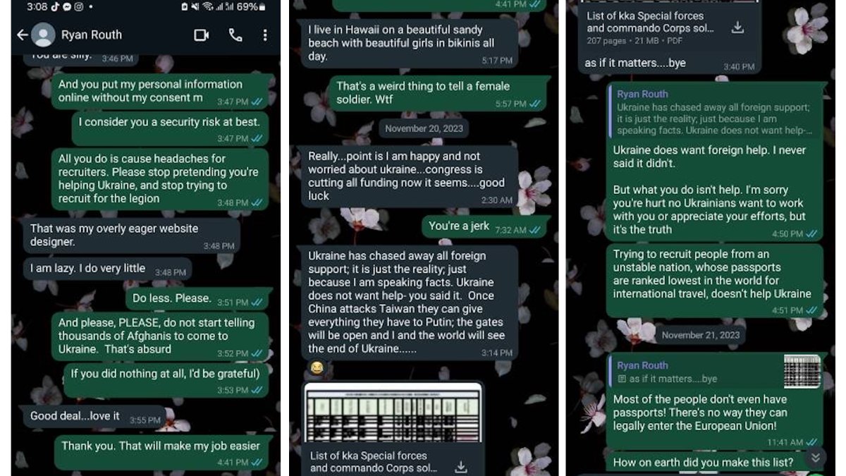 Evelyn Aschenbrenner and Ryan Wesley Routh