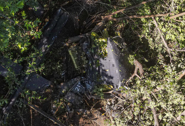 TOPSHOT-EL SALVADOR-ACCIDENT-HELICOPTER-POLICE