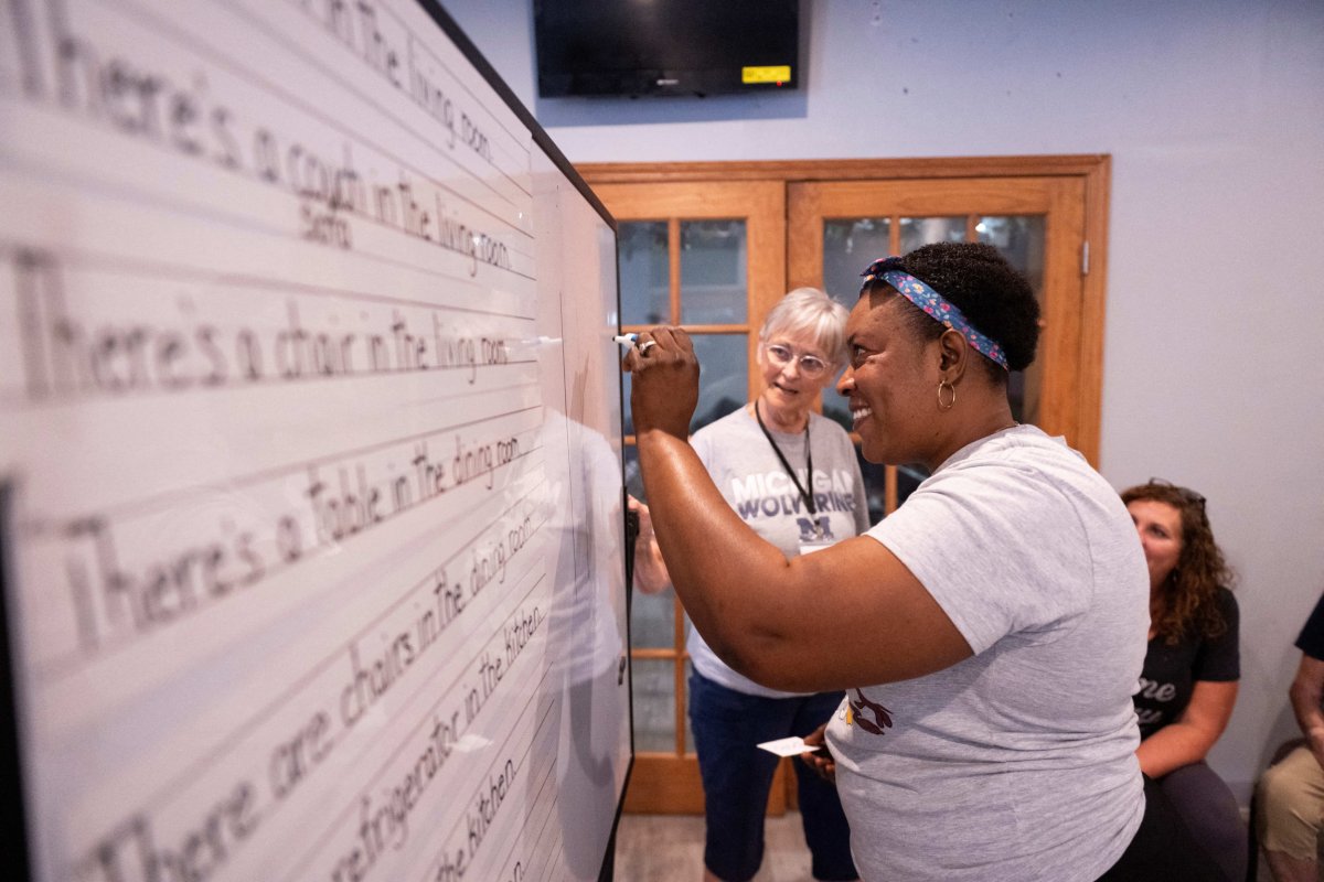 Haitian migrants in Springfield Ohio