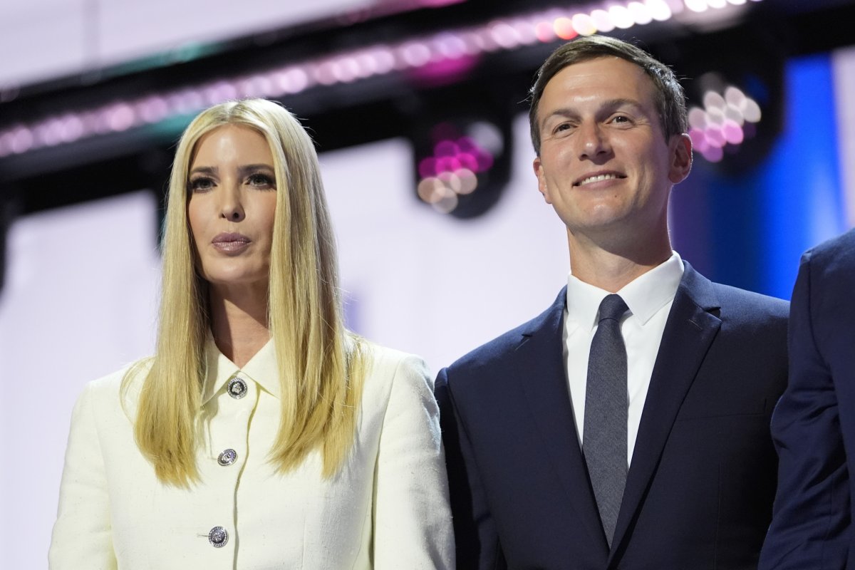 Ivanka Trump and Jared Kushner at RNC