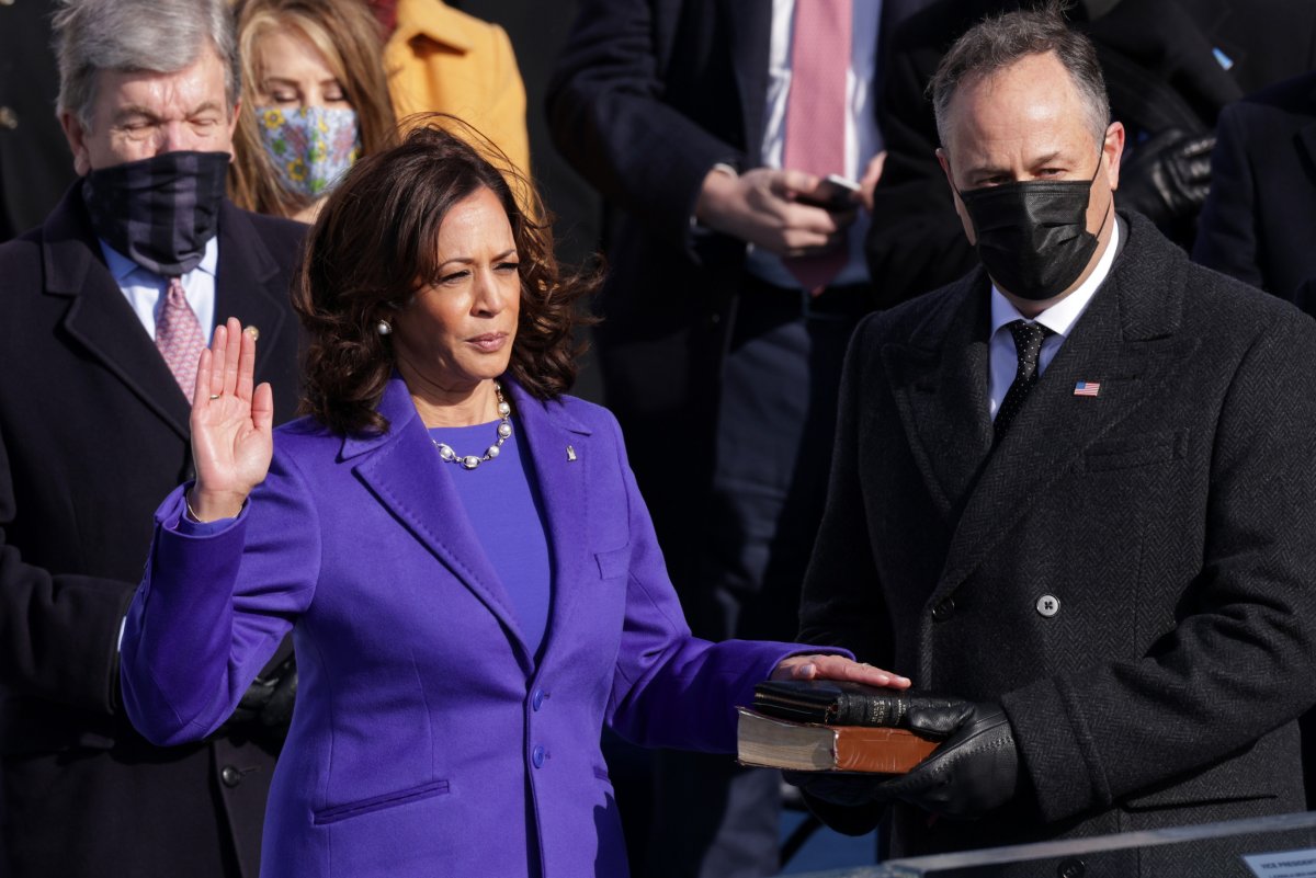 kamala harris inauguration vice president joe biden
