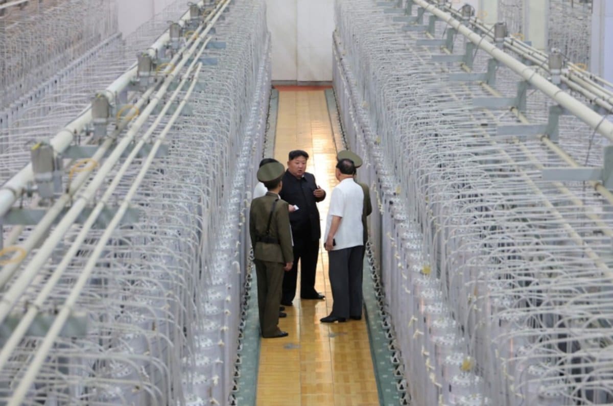 Kim Jong Un Inspects Nuclear Plant