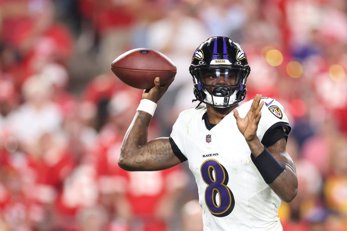 Ravens QB Lamar Jackson Misses Practice on Monday