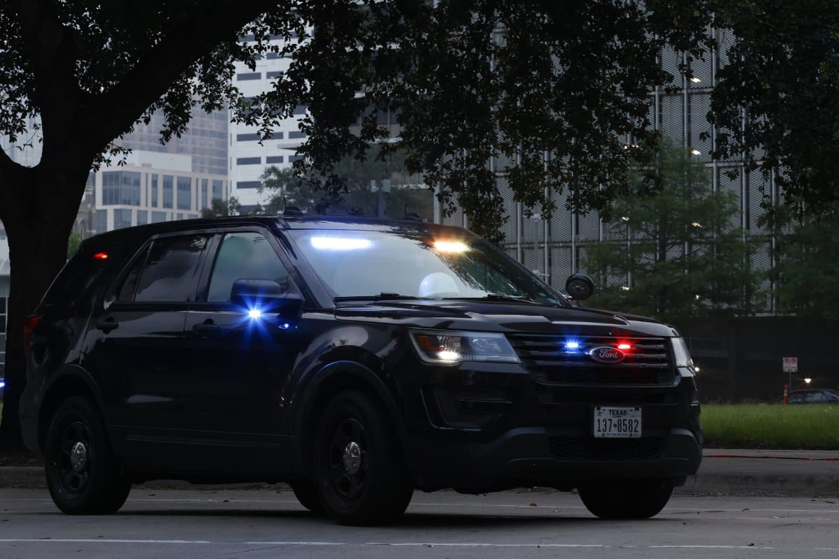Police car Texas