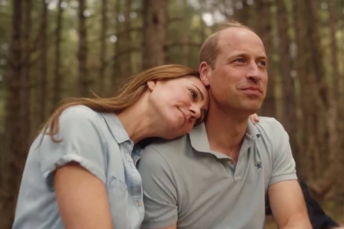 Princess Kate Hugs William in Cancer Video