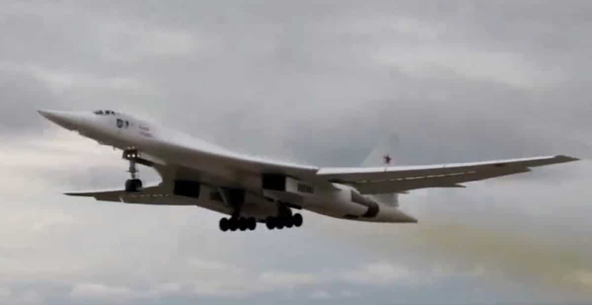 Russian Bomber Takes Off