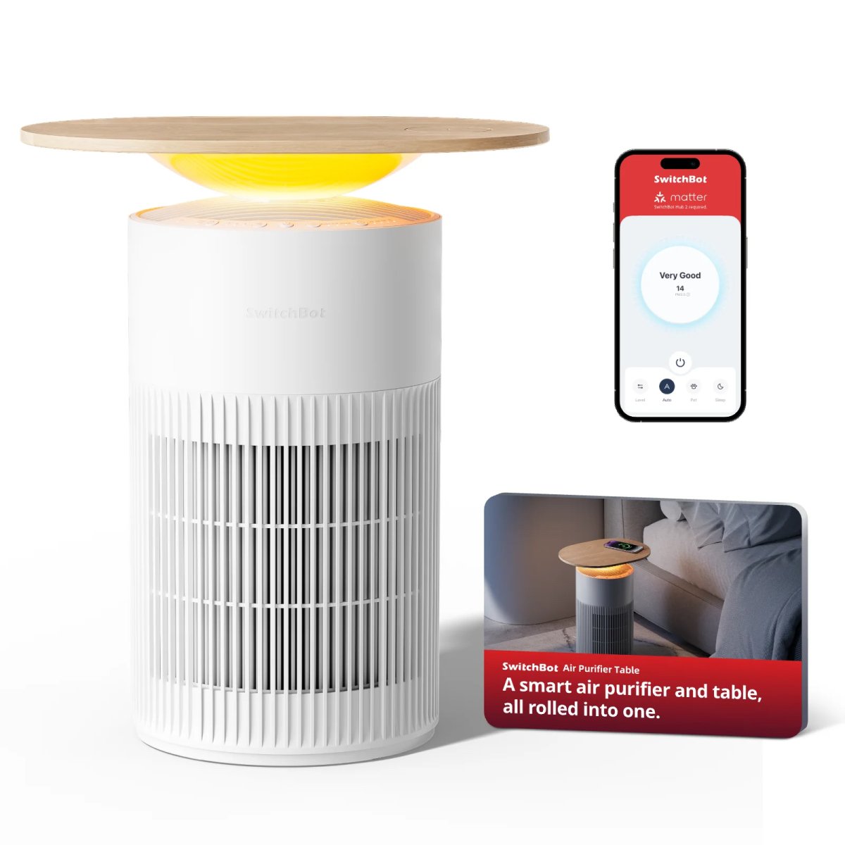 SwitchBot Air Purifier Table