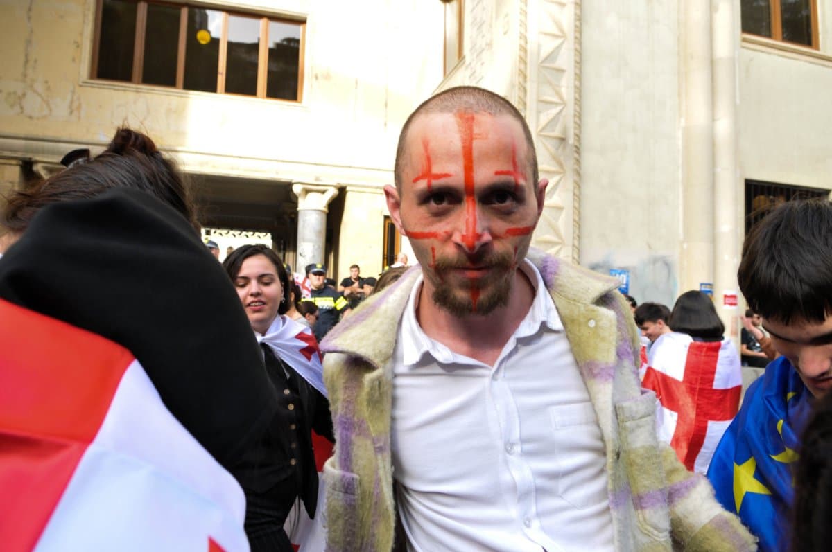 Tbilisi Georgia Press Freedom Protests