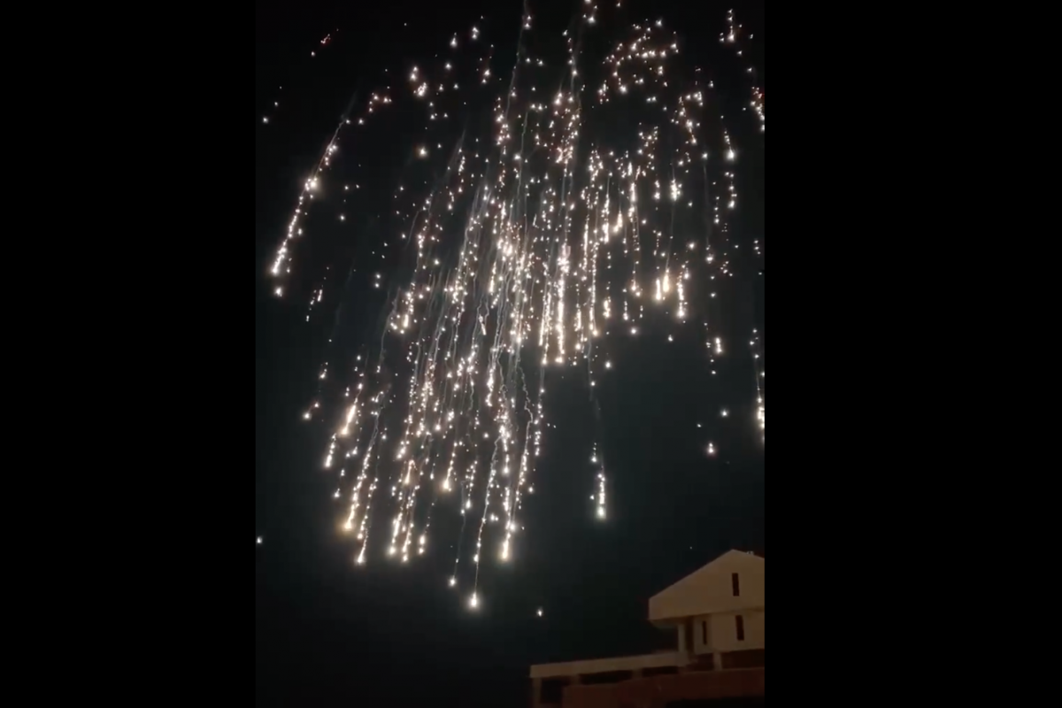 Thermite munitions Donetsk 