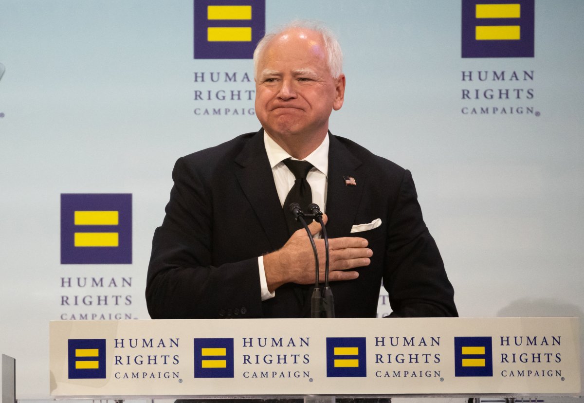 Watch Tim Walz Find Out Live On-Air That Taylor Swift Endorsed Him