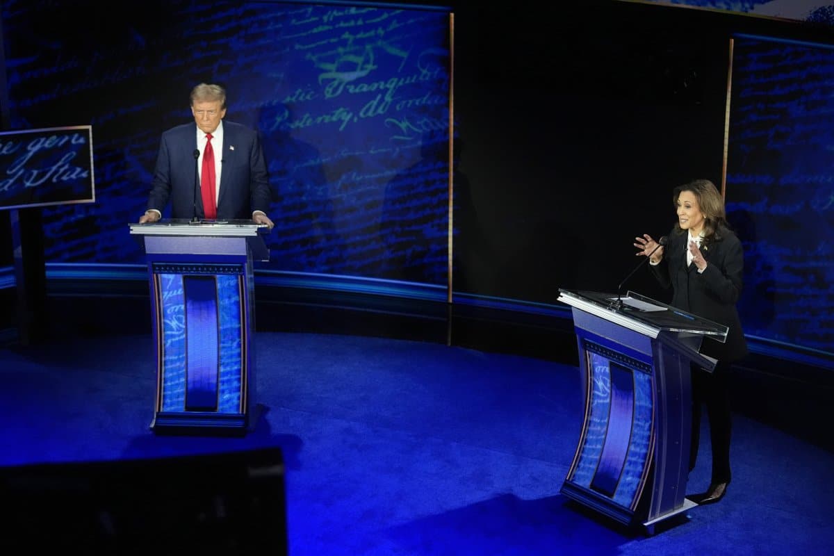 Trump Harris debate