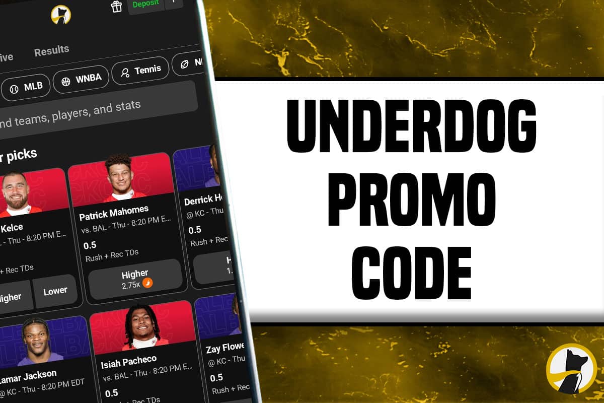 Underdog Fantasy Promo Code NEWSXL: $1,000 Bonus Cash for NCAAF, NFL Games