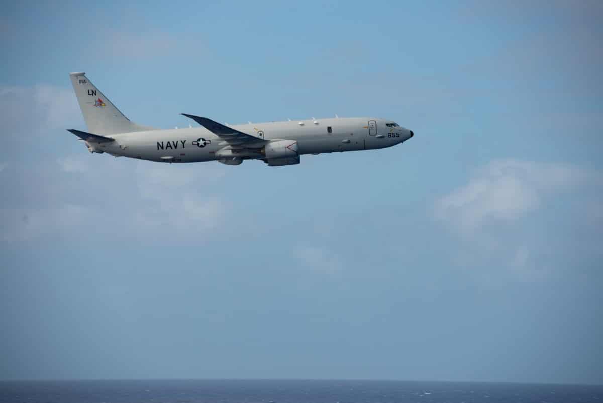 US Navy P-8A Poseidon Aircraft
