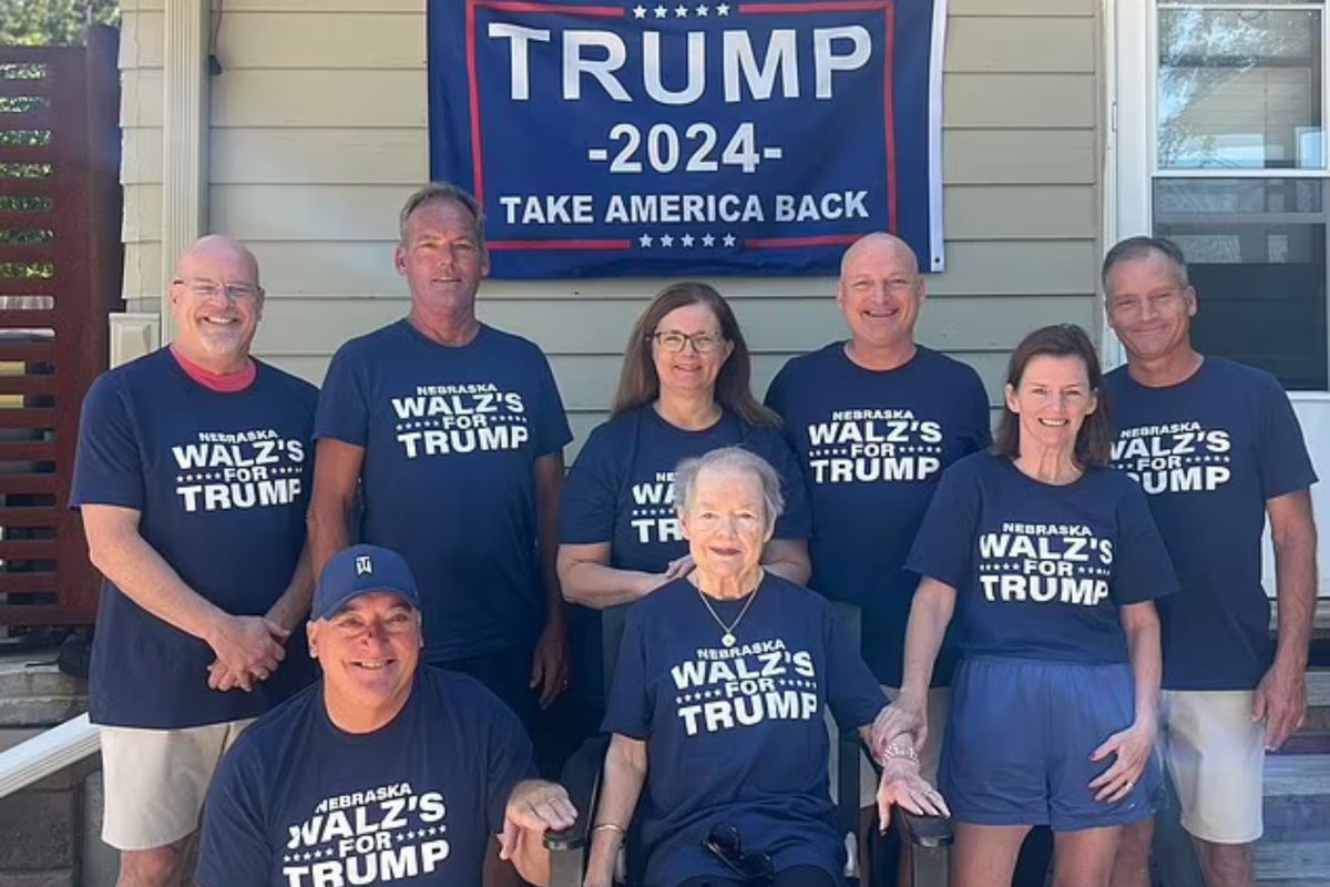 More Family Members of VP Pick Tim Walz Show Support for Donald Trump