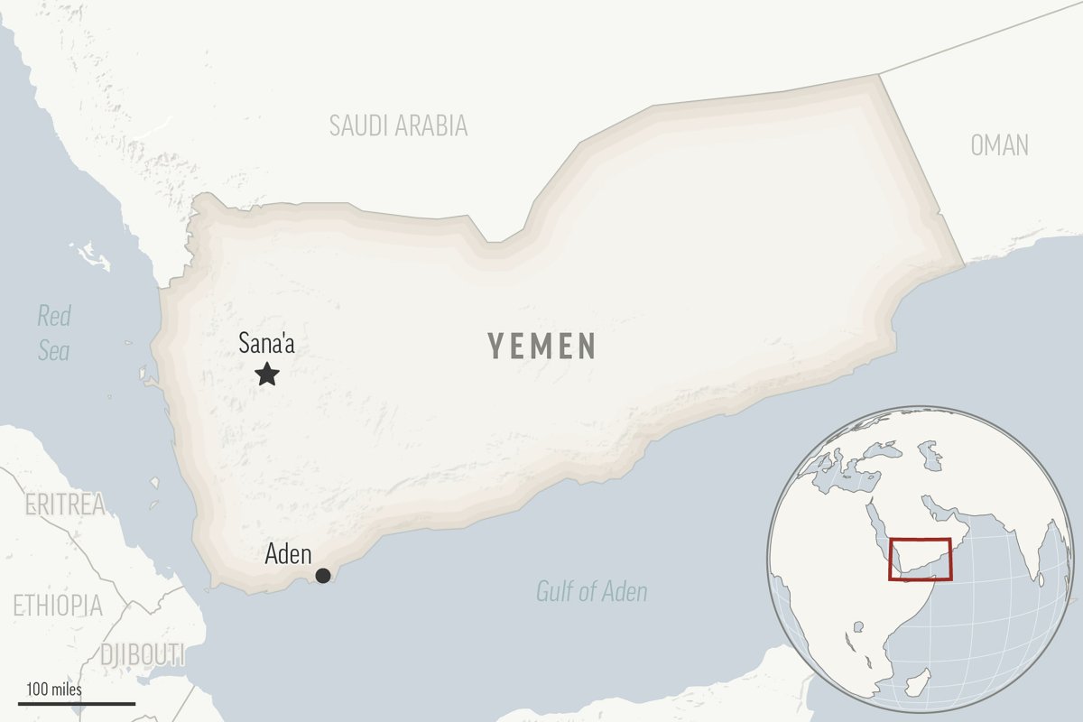 Yemen Drone Missile Collapse Map