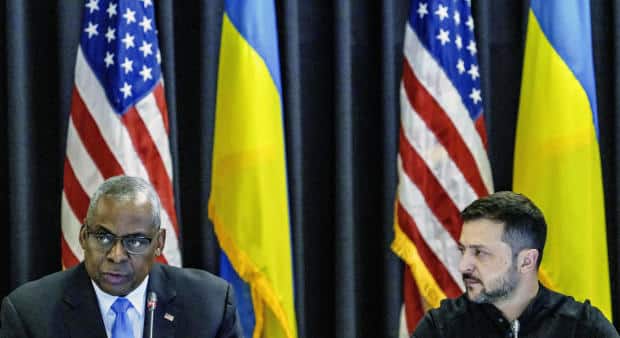 Ukraine Contact Group meeting at US Air Base Ramstein