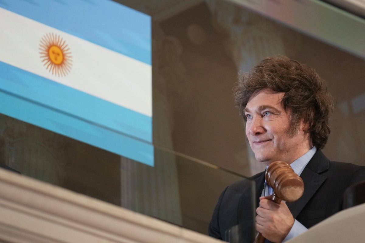 Argentina's President Javier Milei 