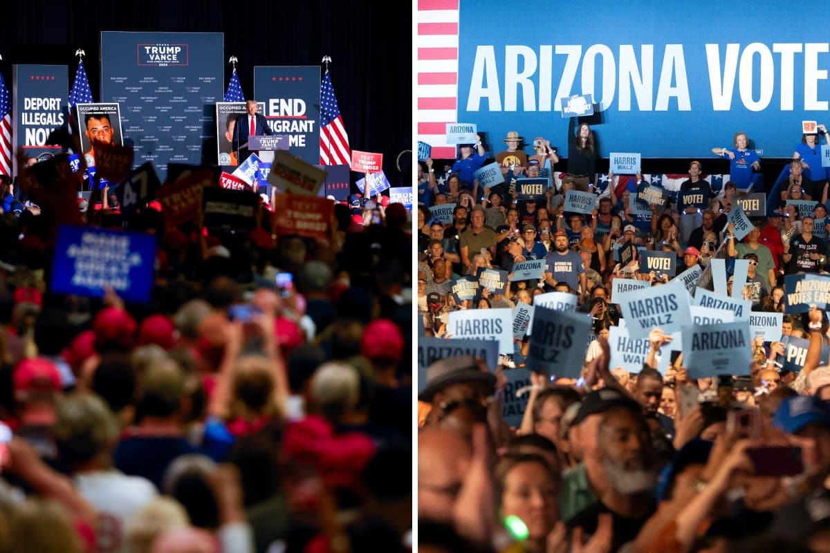 Donald Trump’s Colorado Crowd Size Compared to Kamala Harris’ Arizona Rally