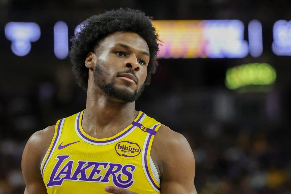 Lakers News: How Many Points Did Bronny James Score in First LA Start vs Warriors?