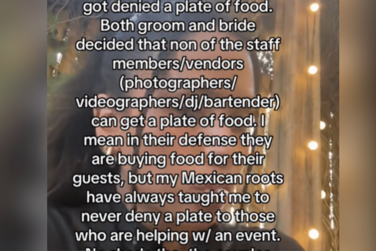 Venue Staff Shocked to Be Refused Plate by Bride and Groom—But Who’s Right?