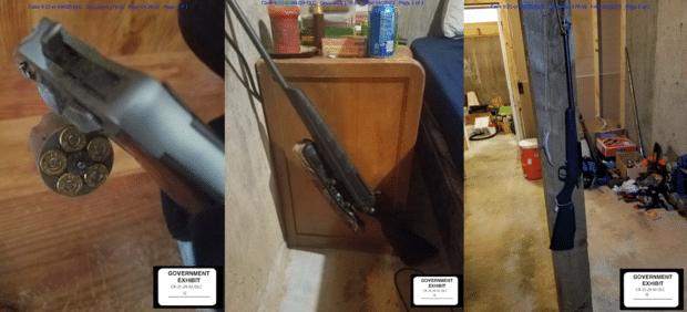 ns seized from Michael DeFrance's property.