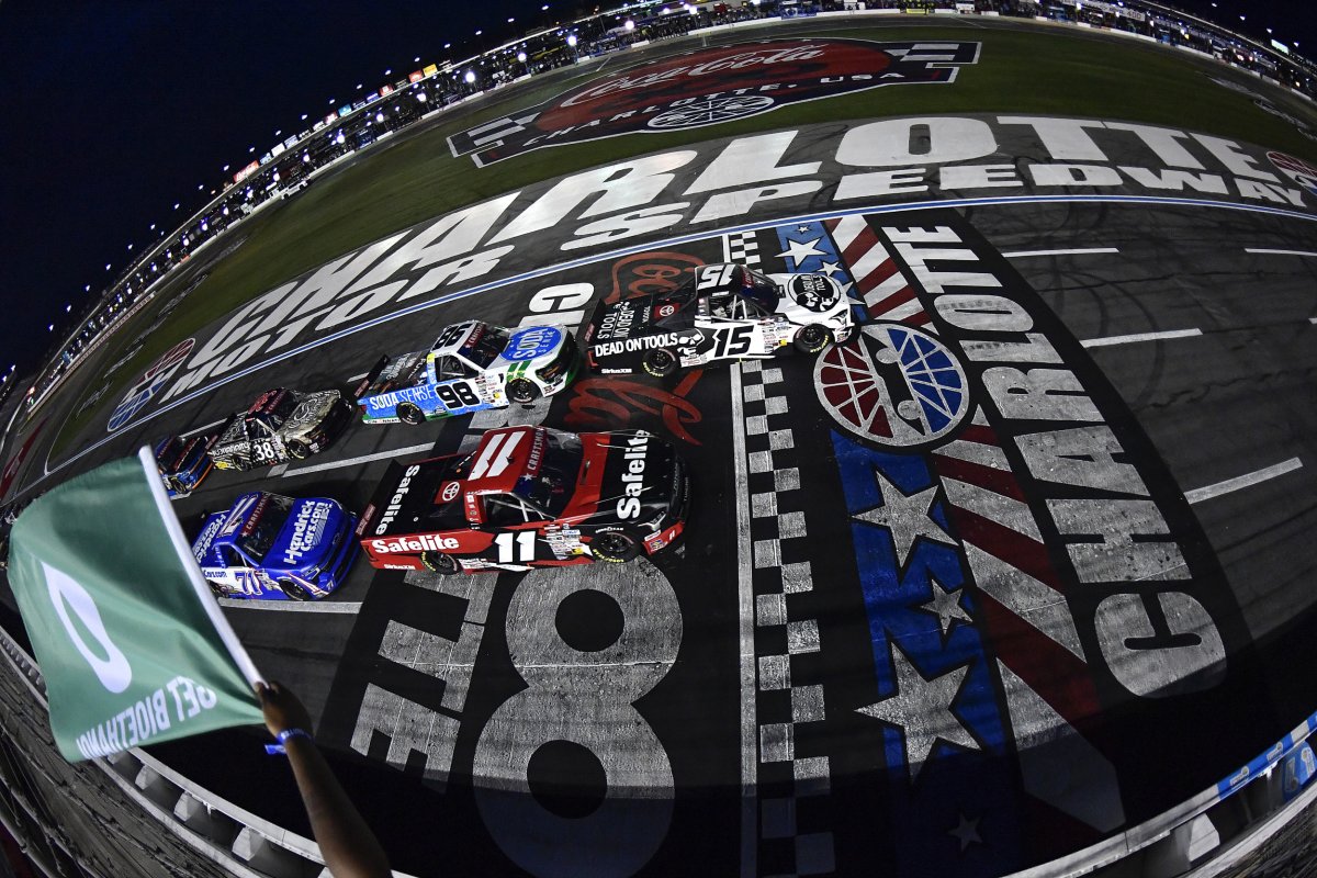 Former NASCAR Driver Given Roval Honor After Hurricane Helene Aid Efforts