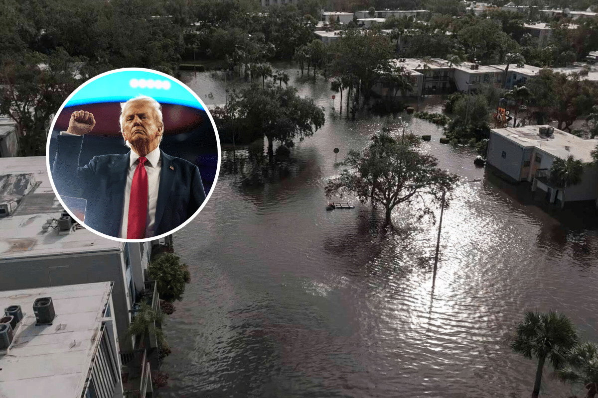 Donald Trump, Hurricane Milton