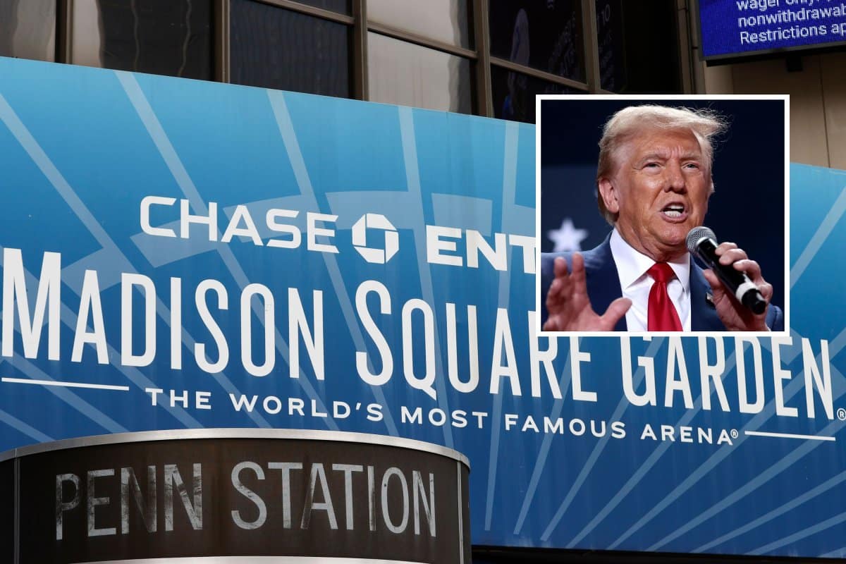 donald trump madison square garden
