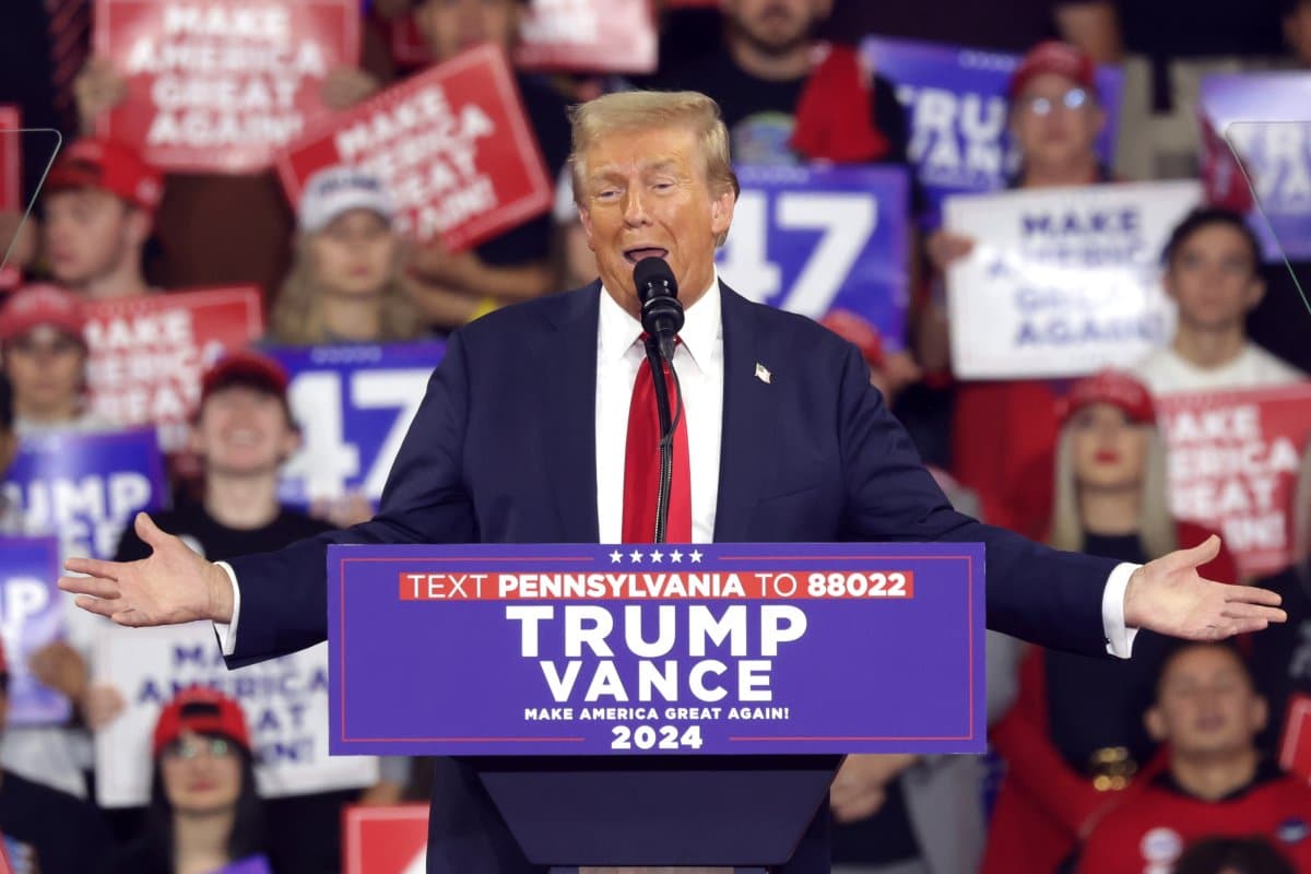 Donald Trump in Reading, Pennsylvania