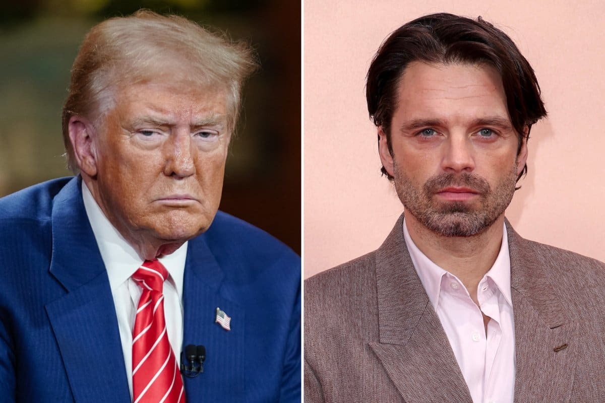 Sebastian Stan Says Wearing Donald Trump Makeup ‘Turned Out Terribly’