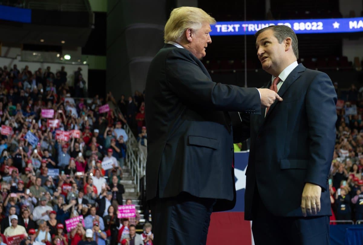 Donald Trump Steps In To Help Ted Cruz in Close Senate Race