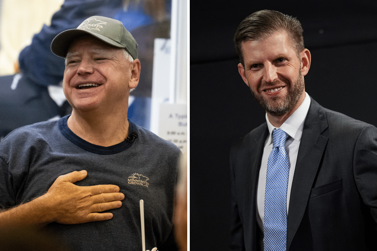 Eric Trump Accuses Tim Walz of ‘Pretending’ He’s a Great Hunter