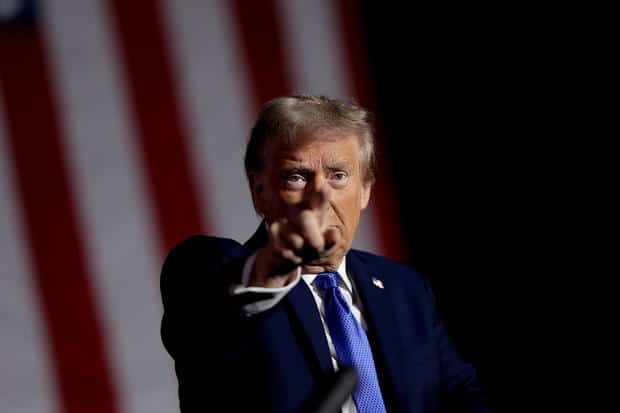 Donald Trump Campaigns For President In Pennsylvania 