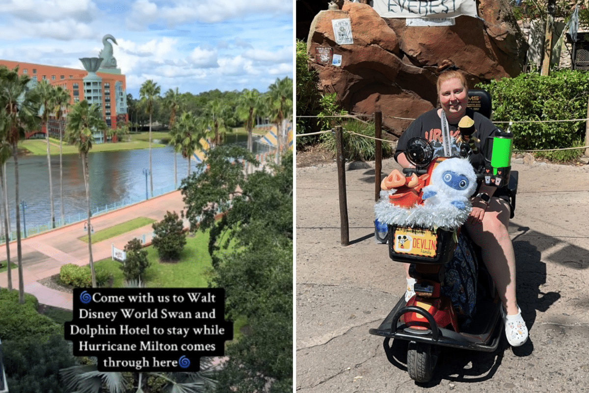 Hurricane at Disney