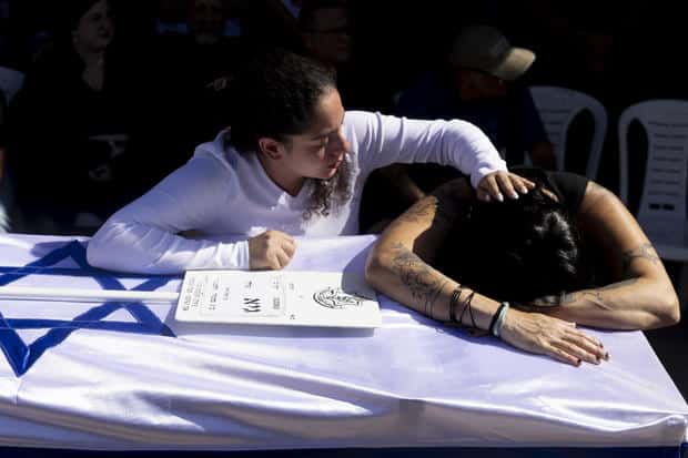 Funeral Held For Israeli Soldier Killed In Southern Lebanon